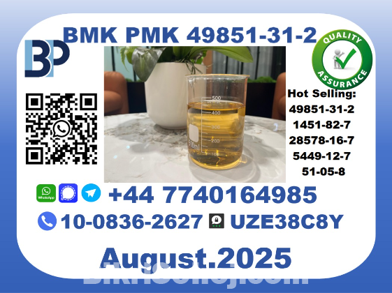 BMK PMK factory，CAS 49851-31-2 worldwide safe&fast delivery